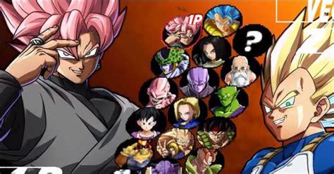 Dragon Ball Fighterz Character Select Screen Recreated In Street Fighter 3 Third Strikes Style