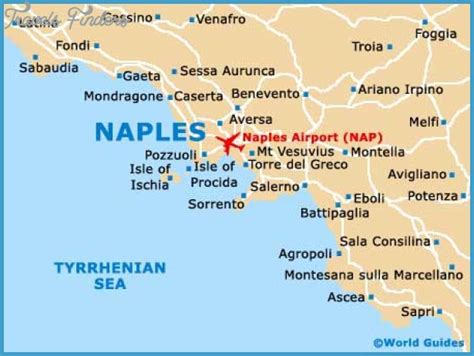 Naples Map Travelsfinderscom