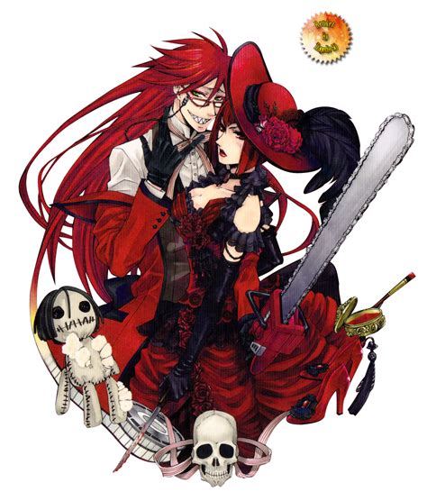 Madam Red And Grell I Love This Art But I Did Not Create It An Do