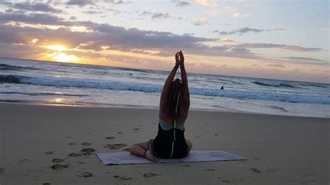 Yoga On The Beach Youtube