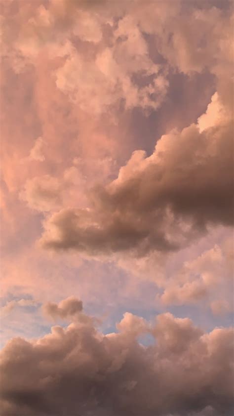 Clouds Aesthetic Clouds Outdoor Background