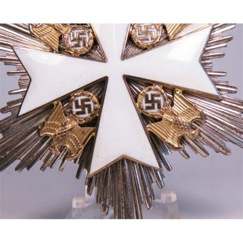 Order Of The German Eagle 2nd Class Star With Swords By Godet