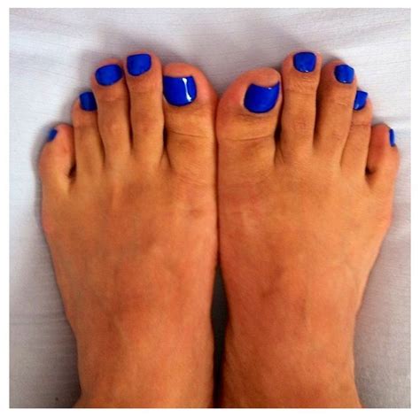 Nail Art Blue Toe Nails Blue Toe Nails Blue Toes Toe Art Toe Nail