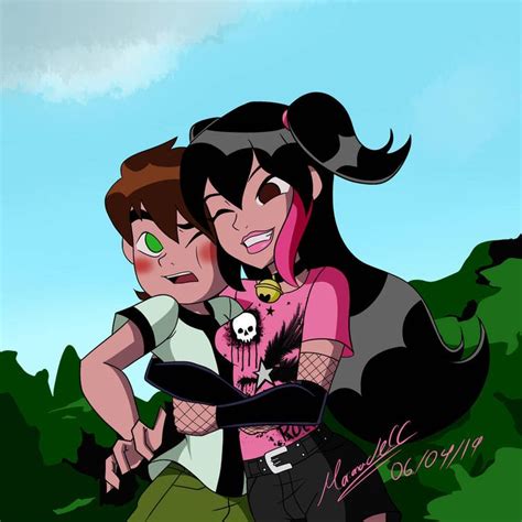 Ben 10 Omniverse Commission Oc Ben And Candy By Carmen Oda Ben 10