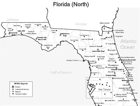 North Florida Map Photos Cantik