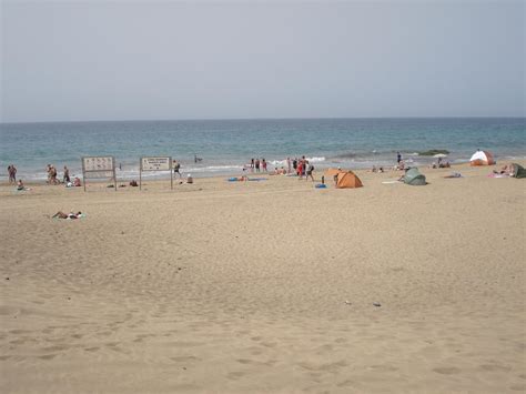 Bild Der Fkk Strand Zu Strand Maspalomas In Maspalomas