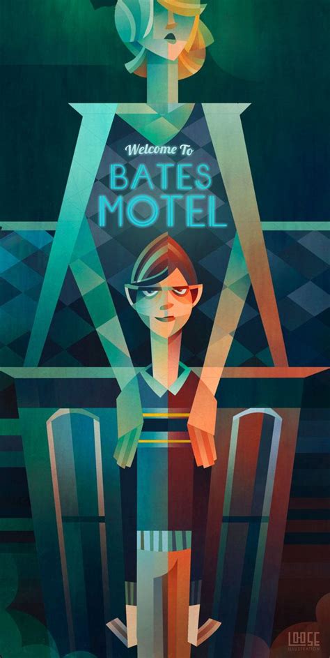The Art Of Sean Loose Bates Motel Norman Bates Bates