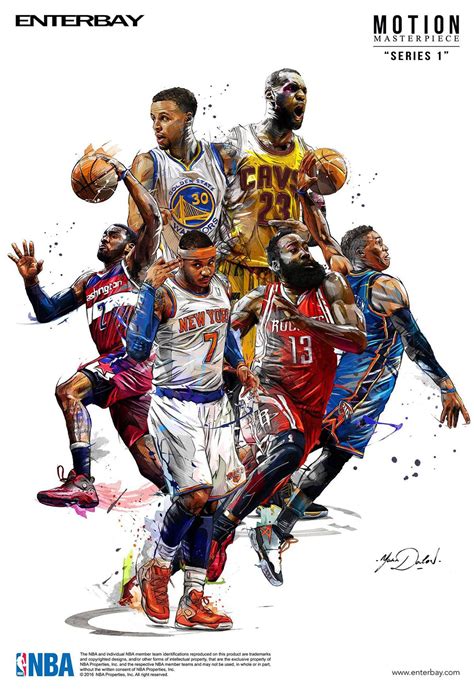 Nba Enterbay On Behance Nba Sports Nba Basketball Art Sports