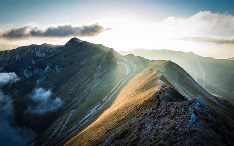 Mountain Under Cloudy Sky 5k Macbook Air Wallpaper Download