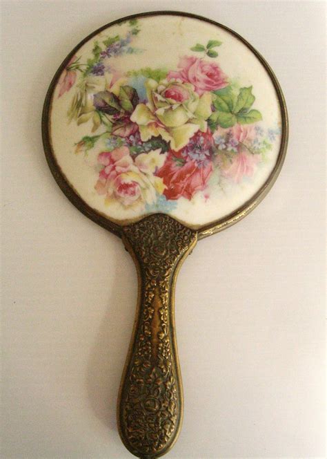 Vintage Handheld Mirror Vintage Handheld Mirror Vintage Hand Mirror