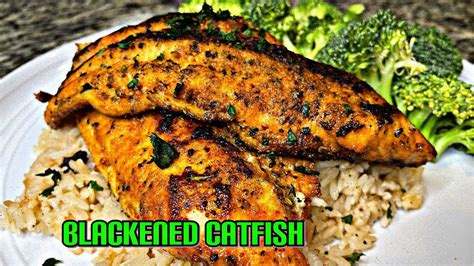 The Best Blackened Catfish Recipe Healthy Soul Food Recipe Easy