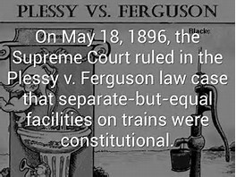 Image result for Plessy vs. Ferguson