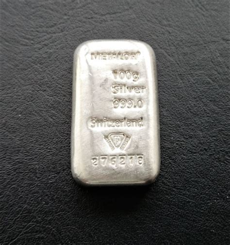 Metalor 100 Gr Silver Bar Catawiki