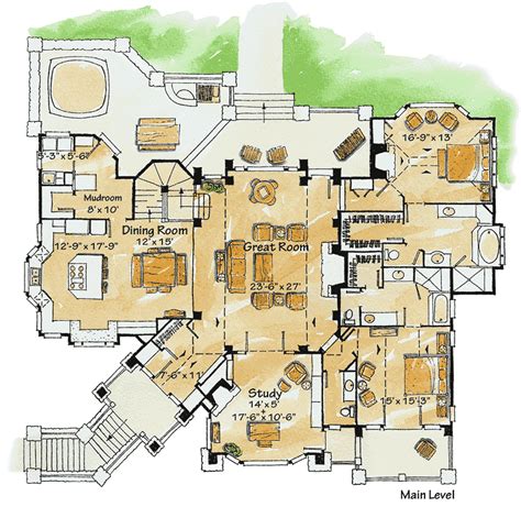 Luxury Mountain Retreat 11574kn Architectural Designs House Plans