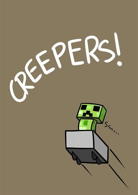 Minecraft Creepers By Purple Neon On Deviantart Minecraft Wallpaper