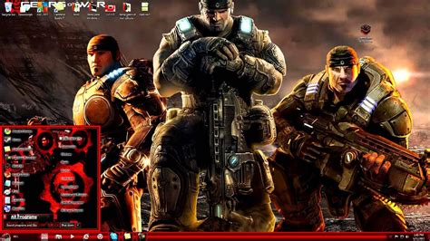 Tema Para Windows 7 De Gears Of War 3 Youtube