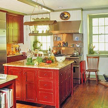 Also pastels can be used as background colors for red kitchen cabinets, creating balance of cool and warm kitchen colors. Modern Furniture: Red Kitchen Decorating Ideas 2012