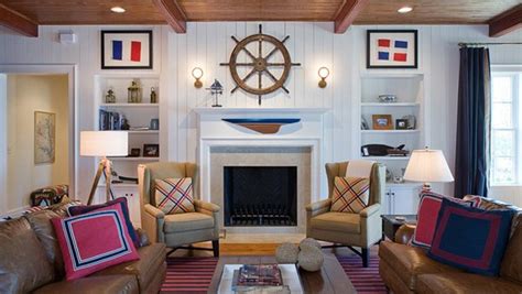 20 Nautical Home Decorations In The Living Room Home Design Lover