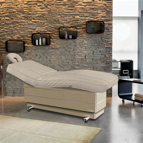 Picchu ou table de massage electrique esthetique de son chiffre d'affaires a déjà acheté 129 euros de massage. Table de massage électrique / en bois / à hauteur réglable ...