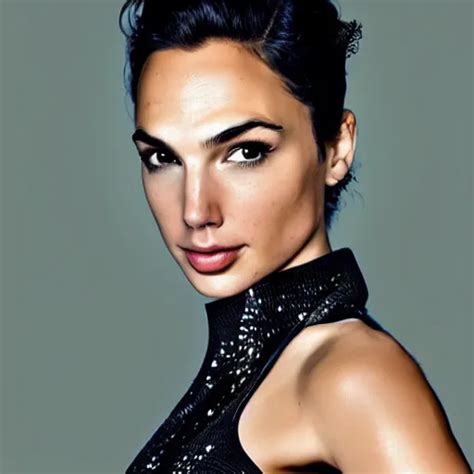 A Sexy Gal Gadot Portrait Piercing Gaze Highly Stable Diffusion
