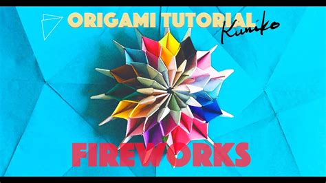 Origami Tutorial Fireworks Youtube