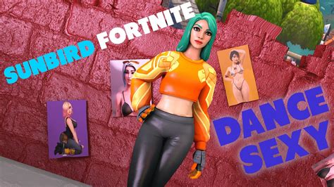 SEXY GIRL SUNBIRD FORTNITE DANCE SEEXY YouTube