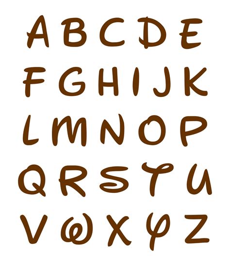 Alphabet Disney Font 10 Free Pdf Printables Printablee