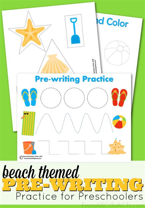 Kindergarten Readiness Summer Packet Prek And Preschool Review Practice