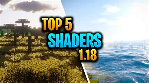 Top 5 Shaders Para Minecraft 118 Y 1181 Youtube