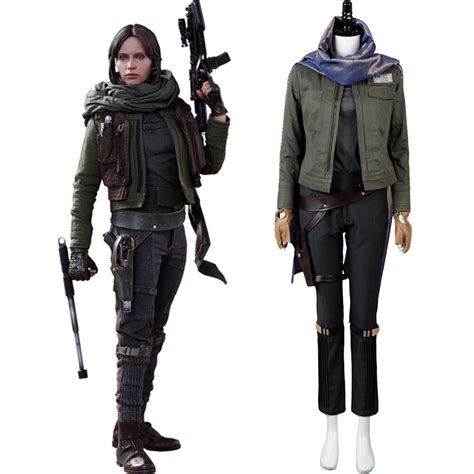 Jyn Erso Cosplay Costume Rogue One A Star Wars Story Costume Full Set