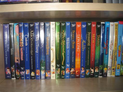 Disney Dvd Collection Walt Disney Characters Photo