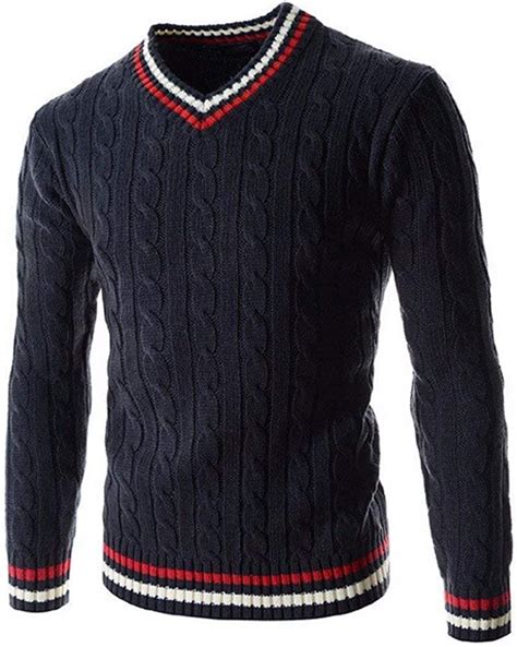 Suéter De Hombre Otoño Invierno Parte Gruesa Hombres Suéter De Modernas
