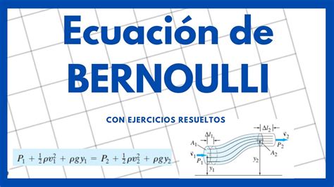 Ecuación De Bernoulli Youtube