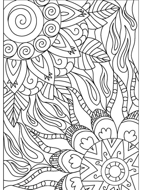 Pin On Floral Coloring Pages For Adults