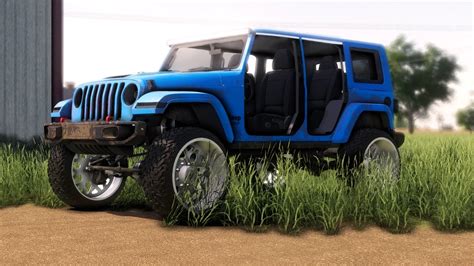 Mod 2021 Jeep Wrangler Unlimited V10 Farming Simulator 22 Mod Ls22