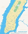 ⊛ Mapa de Nueva York 🥇 Político | Con Nombres Imágenes HD | 2022