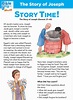 St Joseph Story For Kids Printable - Tedy Printable Activities