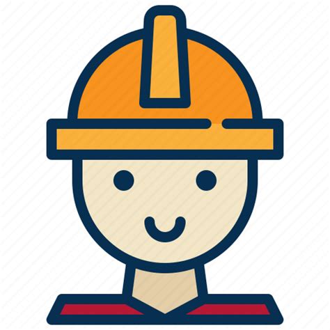 Avatar Worker Construction Man Icon Download On Iconfinder