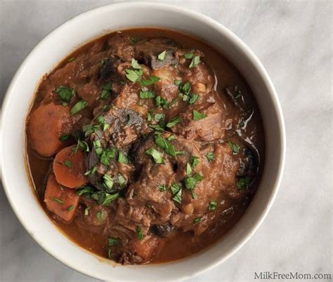 Slow Cooker Dairy Free Beef Stew Milk Free Mom