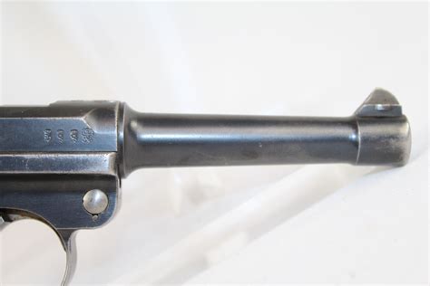Wwi Wwii Weimar World War Luger Pistol 9mm Antique Firearms 020