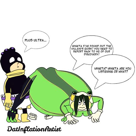 Froppy Inflated By The Villain By Datinflationartist On Deviantart