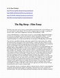 Film Review Essay – Coretan