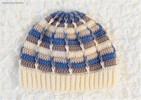 Любители вязания крючком на Блоге Настика ВКонтакте Crochet Adult Hat