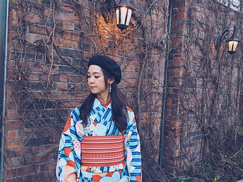 京都着物レンタルwargo（ワーゴ）鎌倉小町店 ︎スタンダードプラン ベレー帽とアクセサリーで着物を自由に楽しもう！ Hanbok Kimono