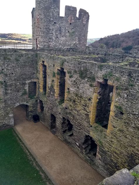 Northern Wales Conwy City Walls And Castle