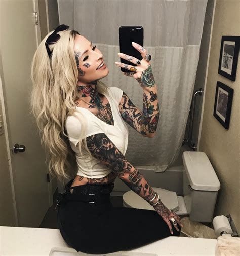 Pin On Tattooed Girls And Models