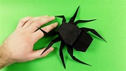 How to make a paper Spider - Easy Tutorial - YouTube