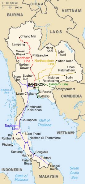 The last station of southwest of thailand. Thailand - Travel guide at Wikivoyage