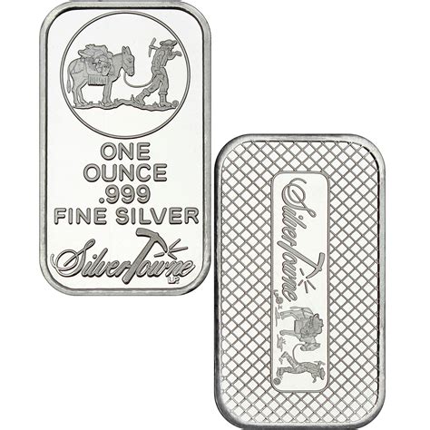 Mixed Designs 1oz 999 Fine Silver Bars By Silvertowne 20 Piece Lot In