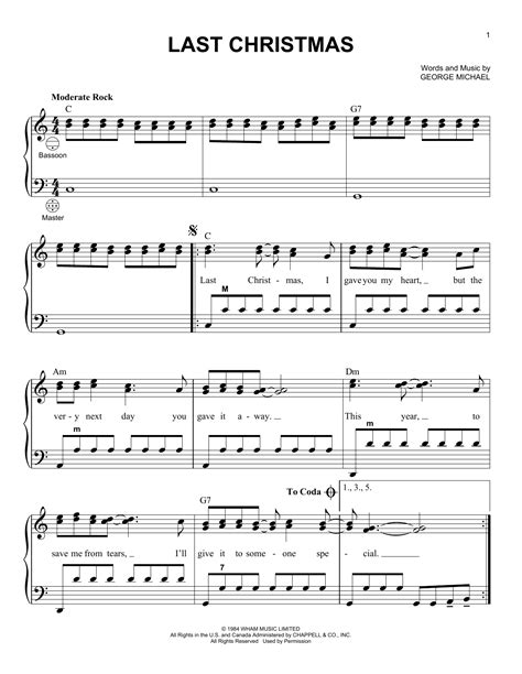 Gary Meisner Last Christmas Sheet Music Pdf Notes Chords Christmas